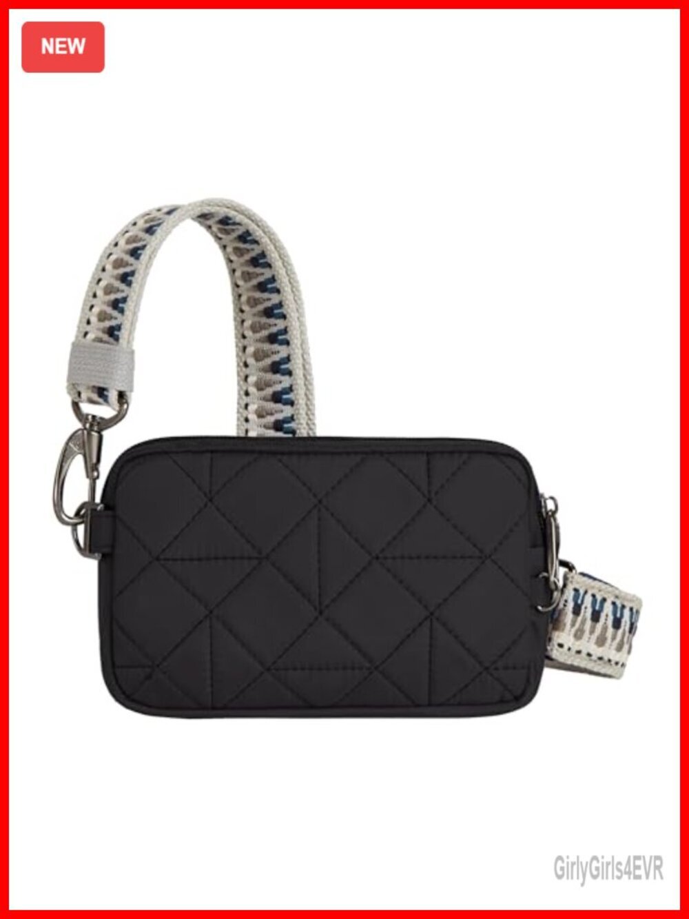 Anti-Theft Boho Phone Sling with RFID Blocking